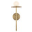 Kuzco Elixir 16" LED Wall Sconce, Brushed Gold/Steel Shade