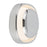 Kuzco Pebble 8" Silver Dimmable LED Wall Sconce, Chrome