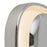 Kuzco Pebble 8" Silver Dimmable LED Wall Sconce, Chrome