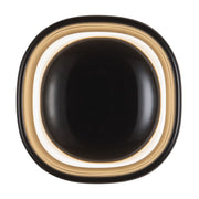 Kuzco Pebble 8" Blk Dim LED Wall Sconce, Glossy Blk - WS17308-GBK