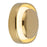 Kuzco Pebble 8" Brass Dimmable LED Wall Sconce, Metallic Brass