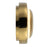 Kuzco Pebble 8" Brass Dimmable LED Wall Sconce, Metallic Brass
