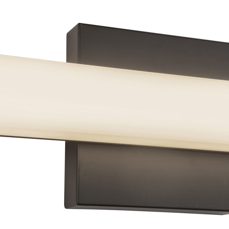 Kuzco Geri 18" Black Dimmable LED Wall Sconce, Black