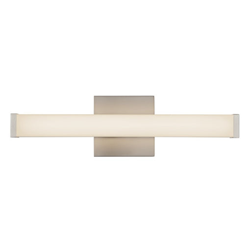 Kuzco Geri 18" Slvr Dim LED Wall Sconce, Brushed Nickel - WS18-014-BN