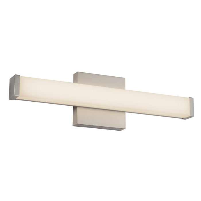 Kuzco Geri 18" Silver Dimmable LED Wall Sconce, Brushed Nickel