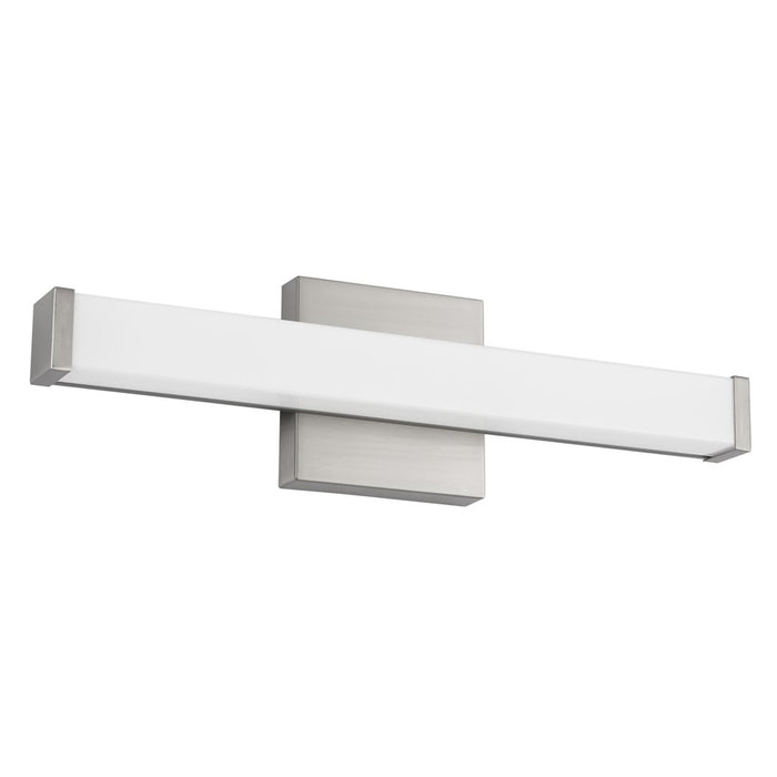 Kuzco Geri 18" Silver Dimmable LED Wall Sconce, Brushed Nickel