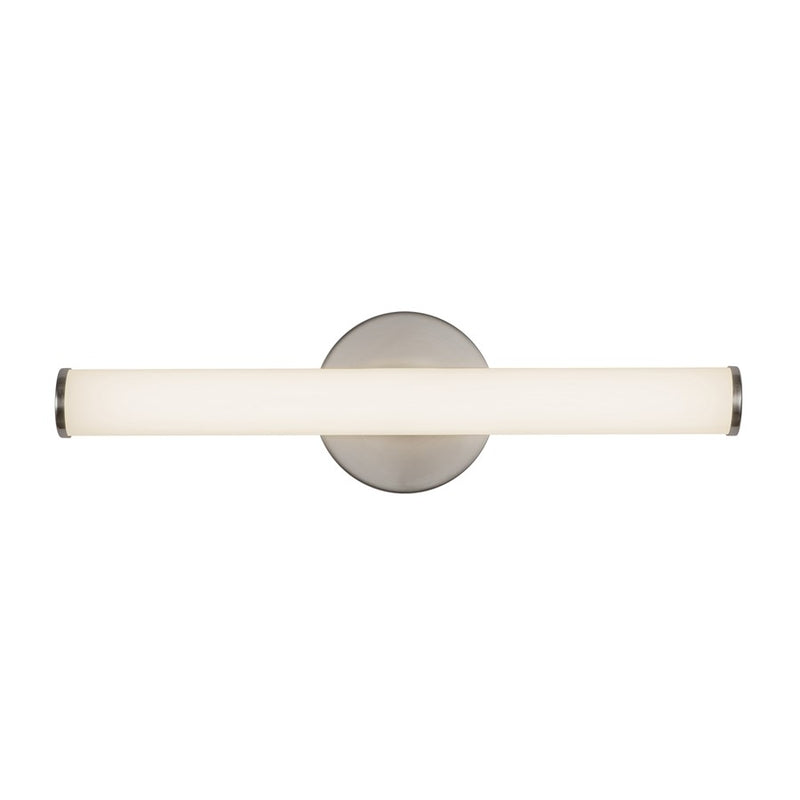 Kuzco Tectra 18" Slvr Dim LED Wall Sconce, Brushed Nickel - WS18-044A-BN