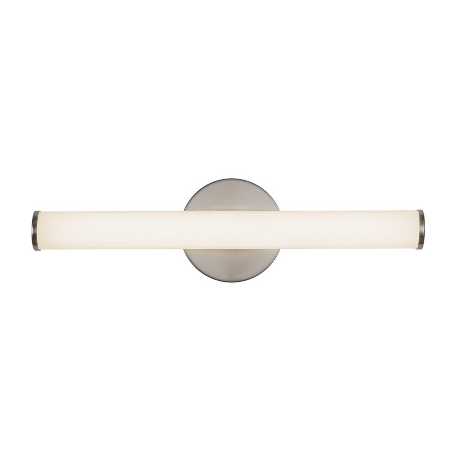 Kuzco Tectra 18" Slvr Dim LED Wall Sconce, Brushed Nickel - WS18-044A-BN