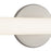 Kuzco Tectra 18" Silver Dimmable LED Wall Sconce, Brushed Nickel
