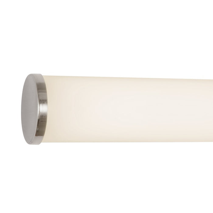 Kuzco Tectra 18" Silver Dimmable LED Wall Sconce, Brushed Nickel