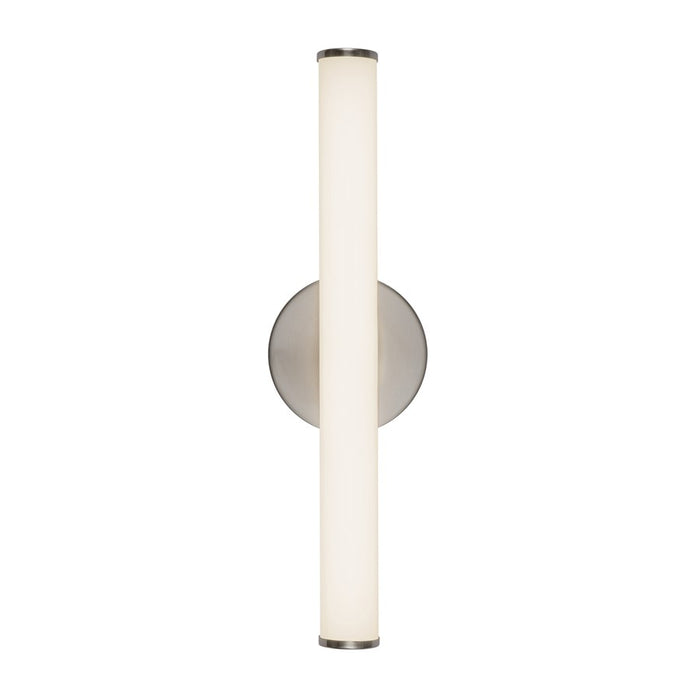 Kuzco Tectra 18" Silver Dimmable LED Wall Sconce, Brushed Nickel