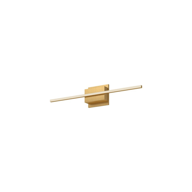 Kuzco Vega Minor 24" LED Wall Sconce, Brushed Gold