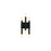 Kuzco Draven 7" LED Wall Sconce, Black