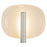 Kuzco Lustre 9" Wht Dim LED Wall Sconce, Pearl White - WS20809-PW