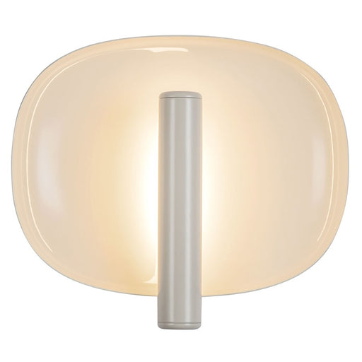 Kuzco Lustre 9" Wht Dim LED Wall Sconce, Pearl White - WS20809-PW
