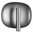 Kuzco Lustre 9" Silver Dimmable LED Wall Sconce, Space Gray