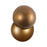 Kuzco Void 12" Vintage Brass Dimmable LED Wall Sconce, Vintage Brass