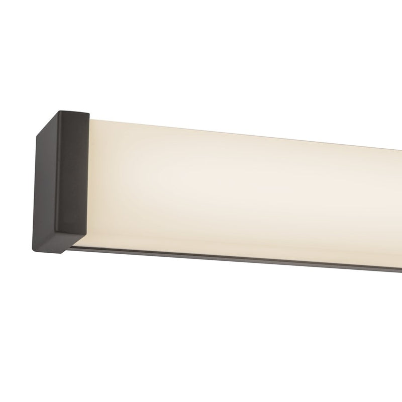 Kuzco Geri 24" Black Dimmable LED Wall Sconce, Black