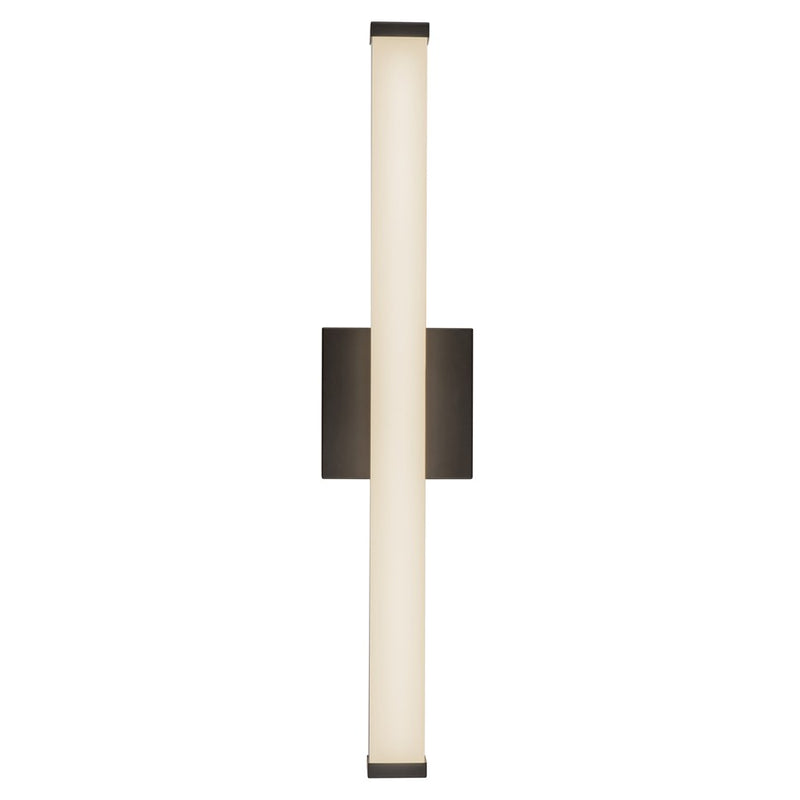 Kuzco Geri 24" Black Dimmable LED Wall Sconce, Black