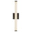 Kuzco Geri 24" Black Dimmable LED Wall Sconce, Black