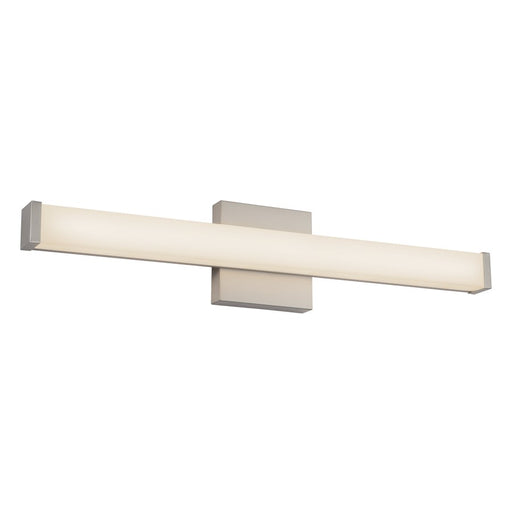 Kuzco Geri 24" Silver Dimmable LED Wall Sconce, Brushed Nickel