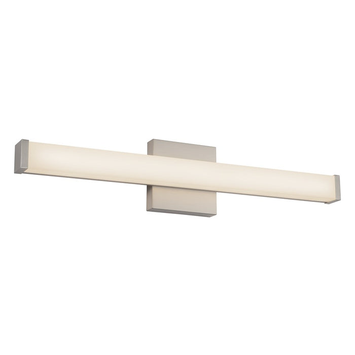 Kuzco Geri 24" Silver Dimmable LED Wall Sconce, Brushed Nickel