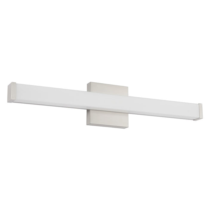 Kuzco Geri 24" Silver Dimmable LED Wall Sconce, Brushed Nickel