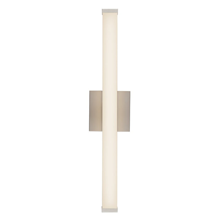 Kuzco Geri 24" Silver Dimmable LED Wall Sconce, Brushed Nickel