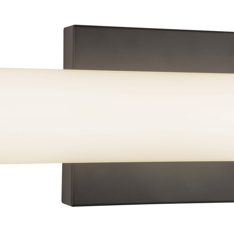Kuzco Rico 24" Black Dimmable LED Wall Sconce, Black