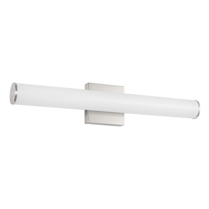 Kuzco Rico 24" Silver Dimmable LED Wall Sconce, Brushed Nickel