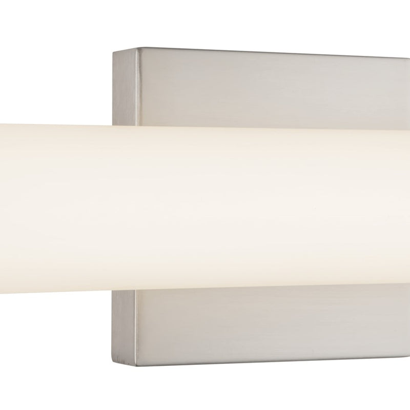 Kuzco Rico 24" Silver Dimmable LED Wall Sconce, Brushed Nickel