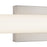 Kuzco Rico 24" Silver Dimmable LED Wall Sconce, Brushed Nickel