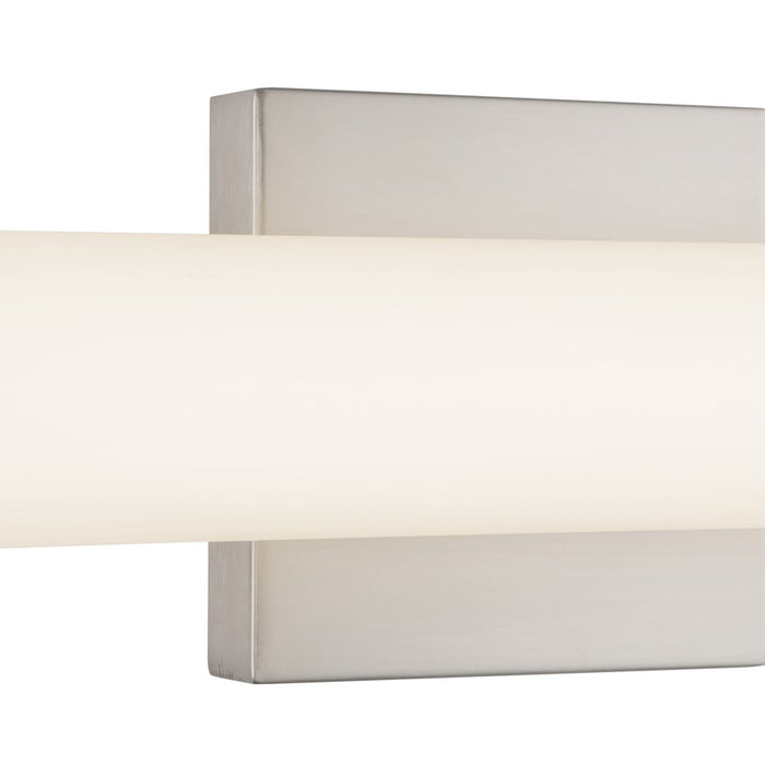 Kuzco Rico 24" Silver Dimmable LED Wall Sconce, Brushed Nickel