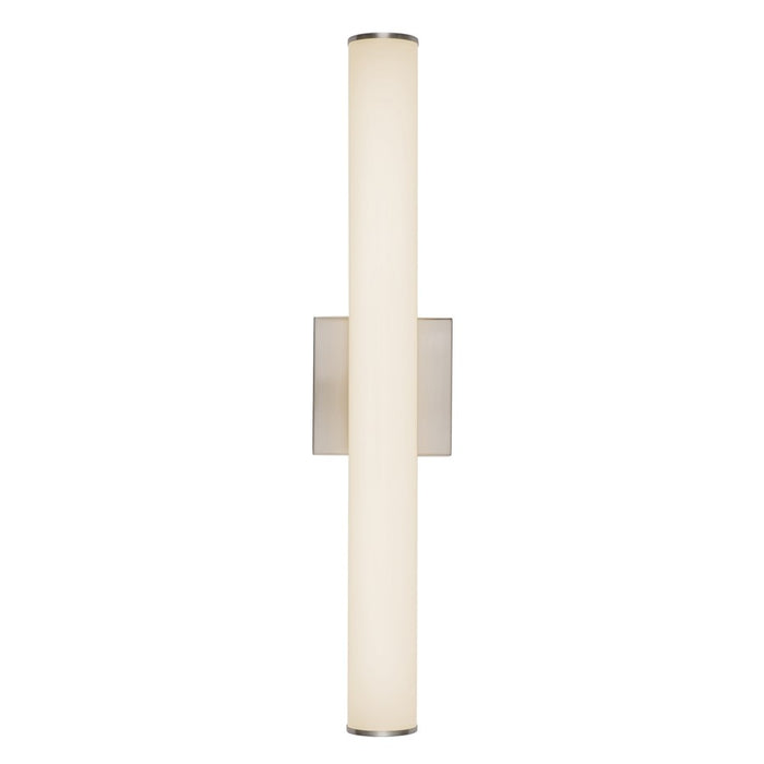 Kuzco Rico 24" Silver Dimmable LED Wall Sconce, Brushed Nickel