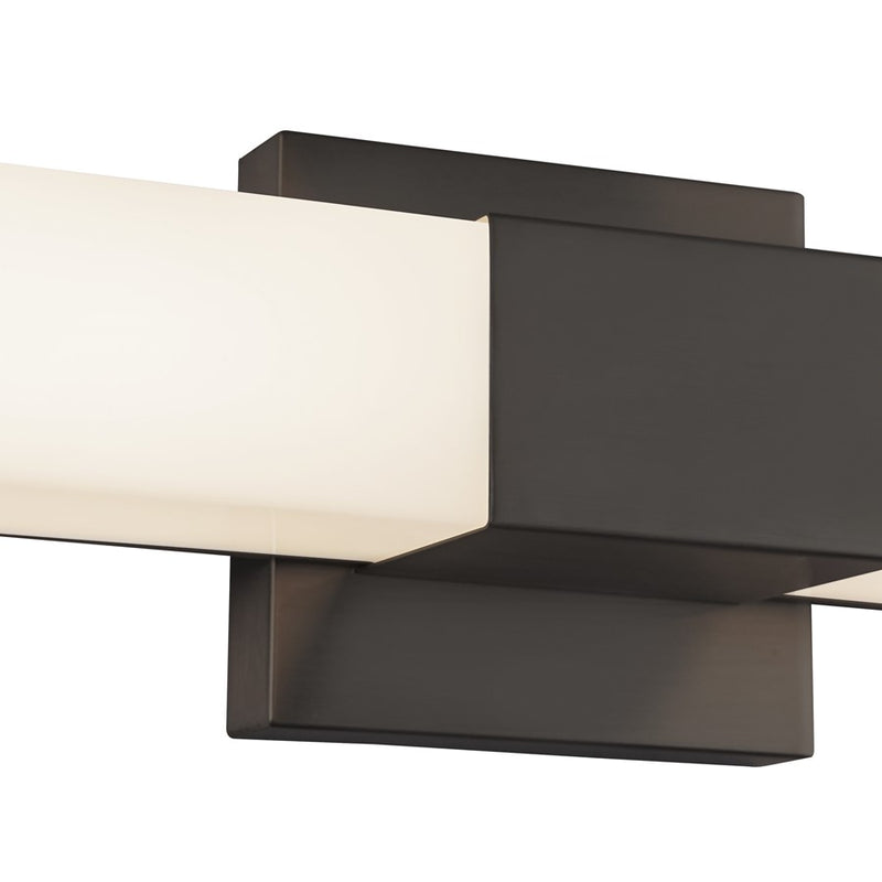 Kuzco Vivi 24" Black Dimmable LED Wall Sconce, Black