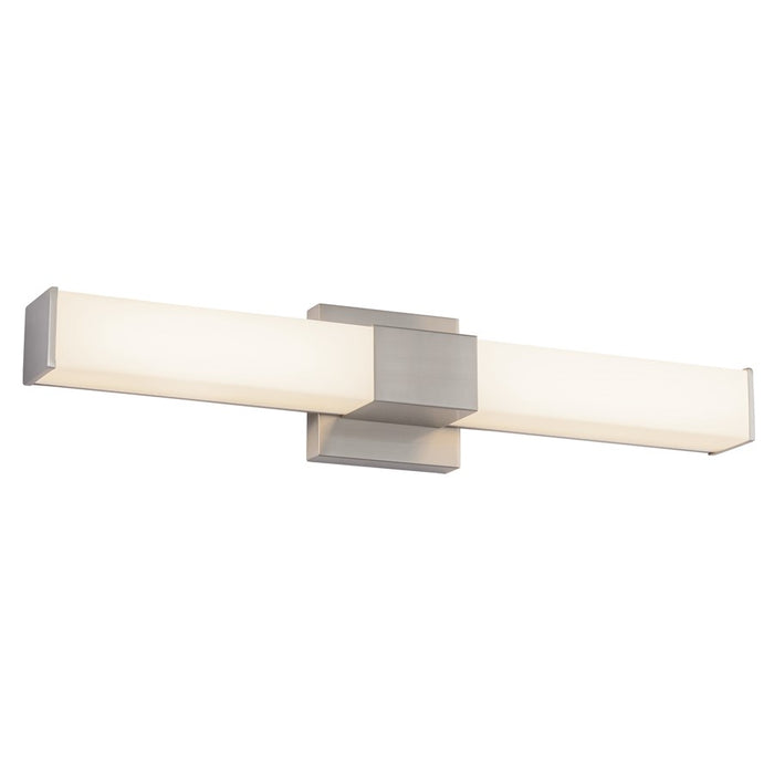 Kuzco Vivi 24" Silver Dimmable LED Wall Sconce, Brushed Nickel