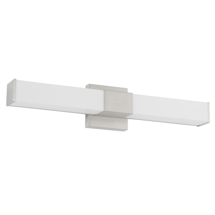 Kuzco Vivi 24" Silver Dimmable LED Wall Sconce, Brushed Nickel