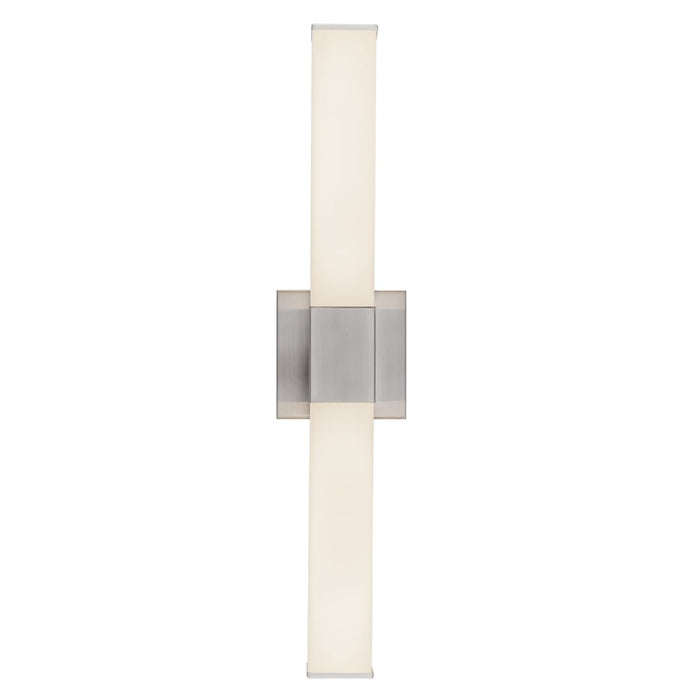 Kuzco Vivi 24" Silver Dimmable LED Wall Sconce, Brushed Nickel