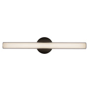 Kuzco Tole 24" Blk Dim LED Wall Sconce, Blk - WS24-027-BK