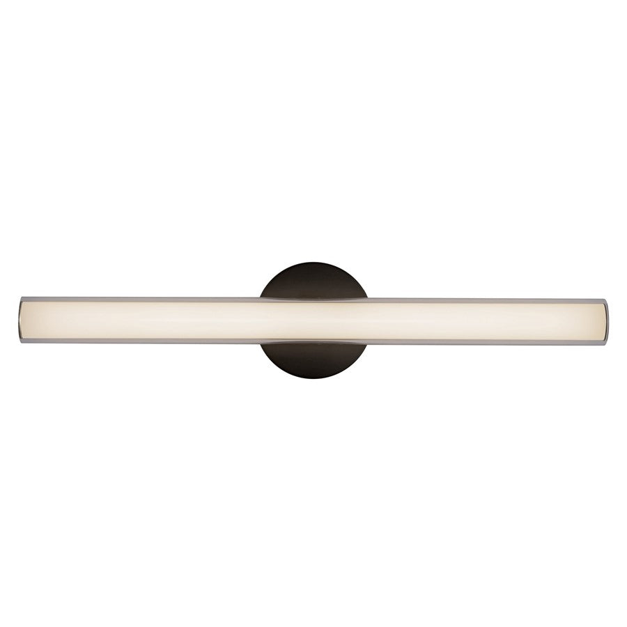 Kuzco Tole 24" Blk Dim LED Wall Sconce, Blk - WS24-027-BK