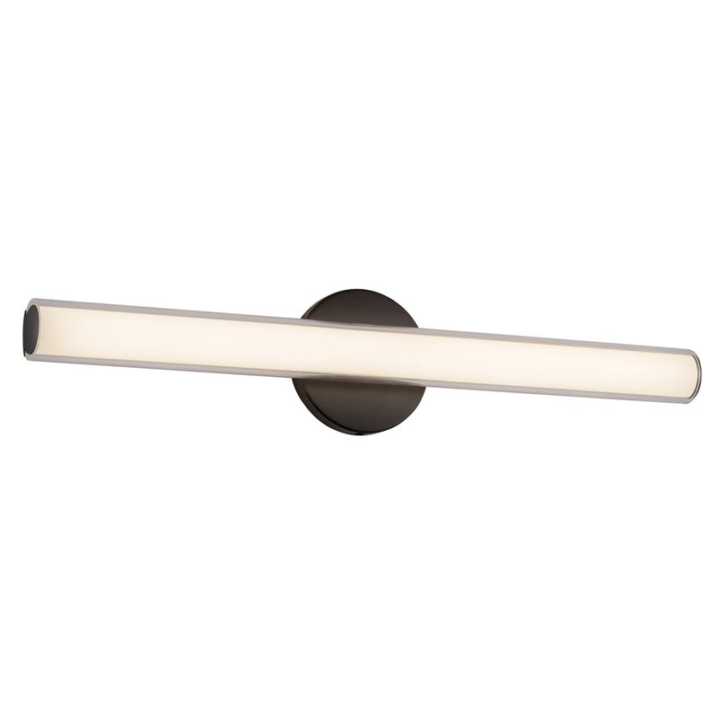Kuzco Tole 24" Black Dimmable LED Wall Sconce, Black