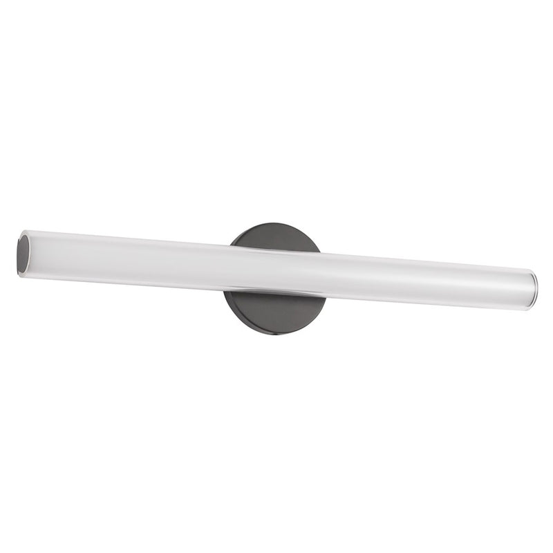 Kuzco Tole 24" Black Dimmable LED Wall Sconce, Black