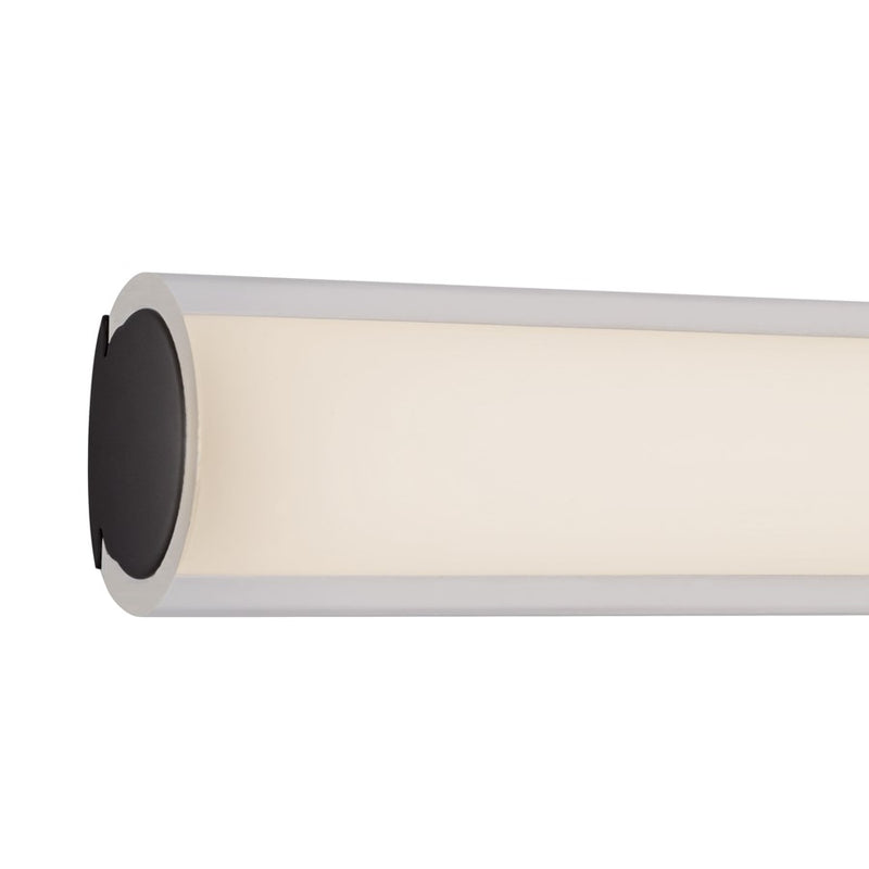 Kuzco Tole 24" Black Dimmable LED Wall Sconce, Black