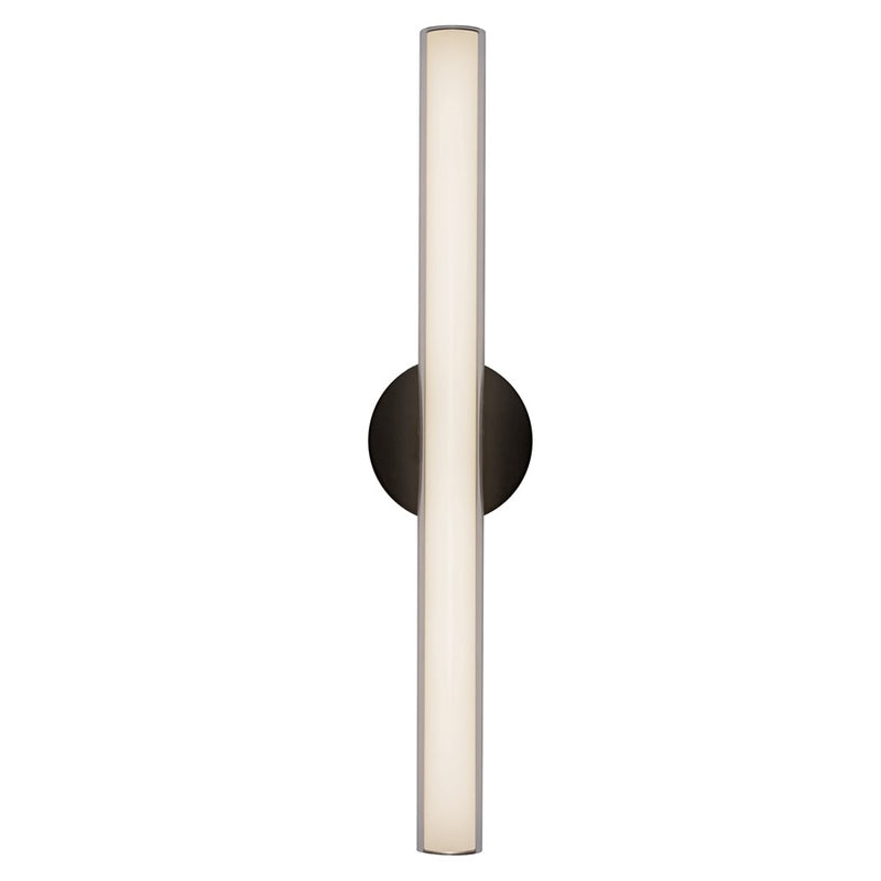 Kuzco Tole 24" Black Dimmable LED Wall Sconce, Black