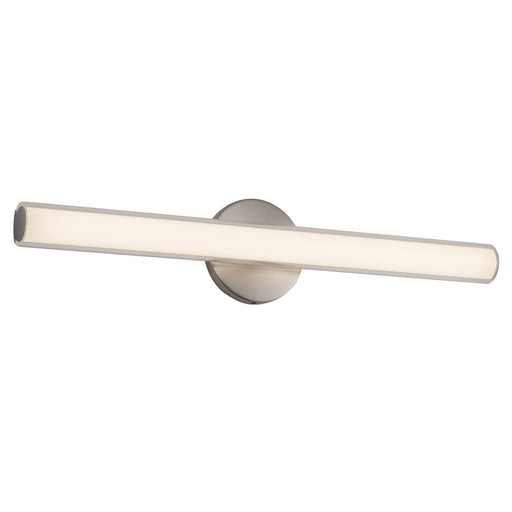 Kuzco Tole 24" Silver Dimmable LED Wall Sconce, Brushed Nickel
