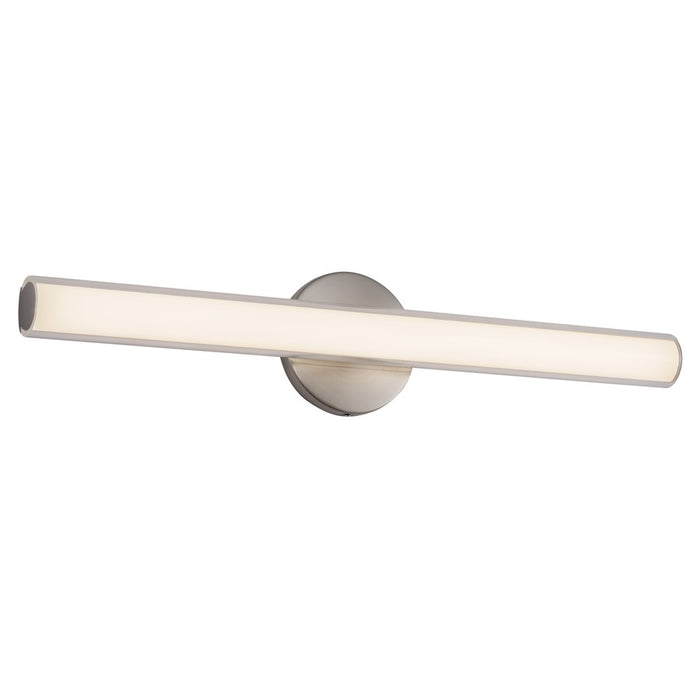 Kuzco Tole 24" Silver Dimmable LED Wall Sconce, Brushed Nickel