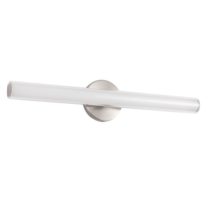 Kuzco Tole 24" Silver Dimmable LED Wall Sconce, Brushed Nickel