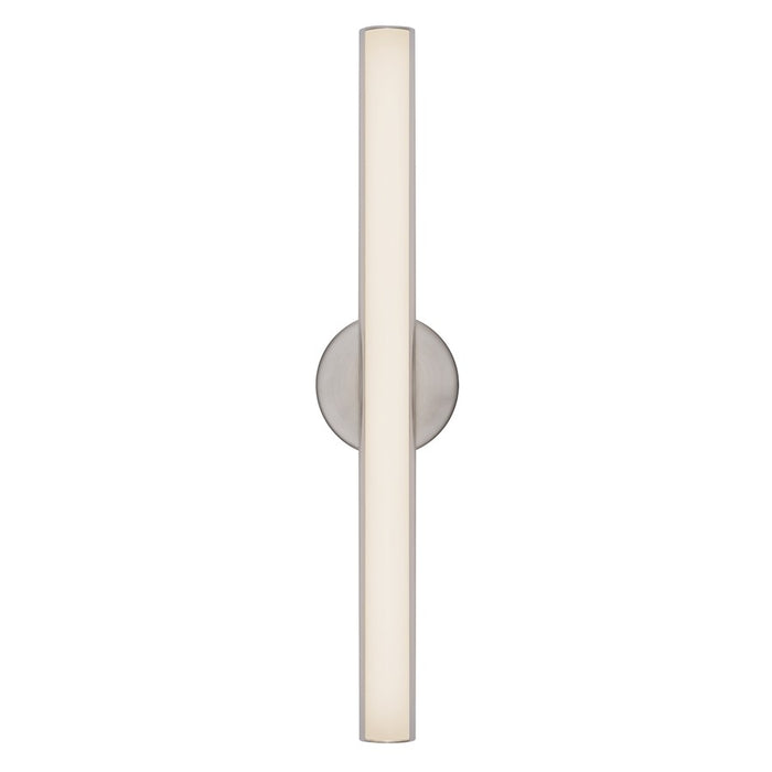 Kuzco Tole 24" Silver Dimmable LED Wall Sconce, Brushed Nickel