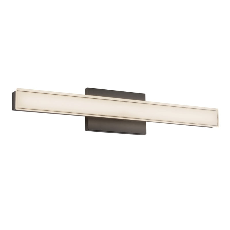 Kuzco Garland 24" Black Dimmable LED Wall Sconce, Black