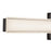 Kuzco Garland 24" Black Dimmable LED Wall Sconce, Black